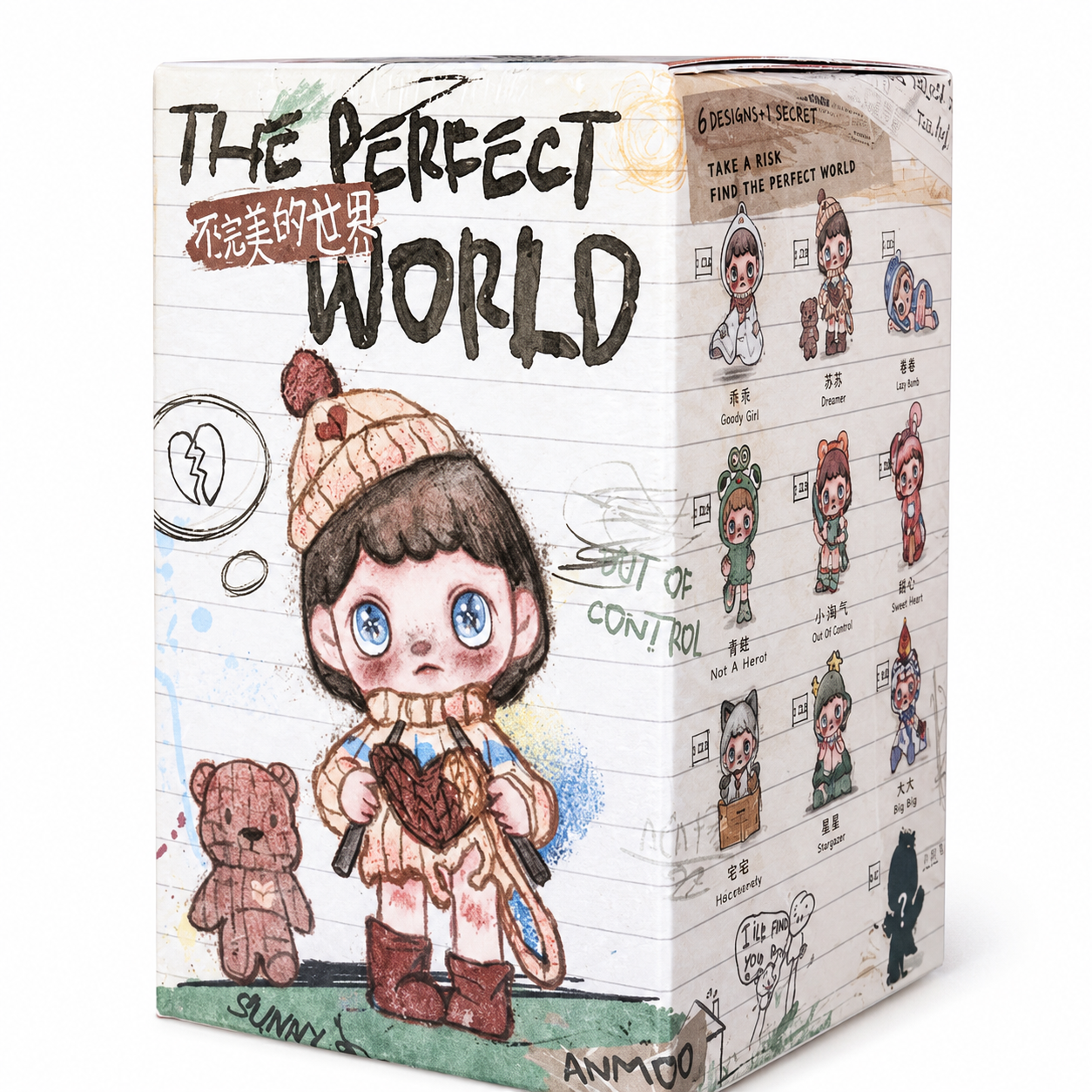 TNT SPACE - ANMOO - The Perfect World Series Blind Box