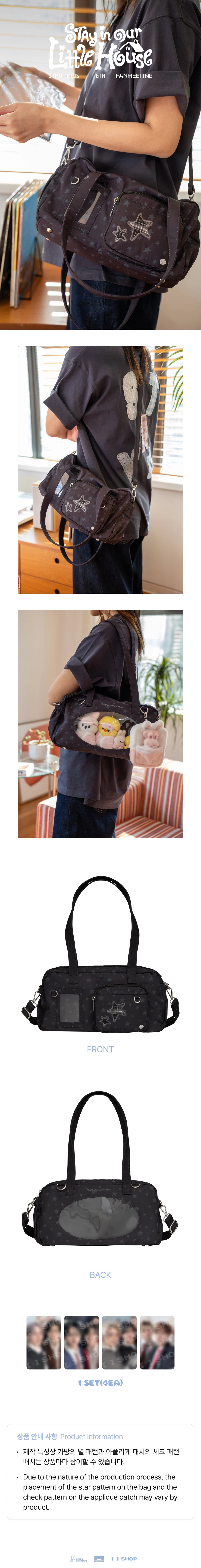 Stray Kids - PVC Bag [6th Fanmeeting 'STAY in Our Little House' Official MD]