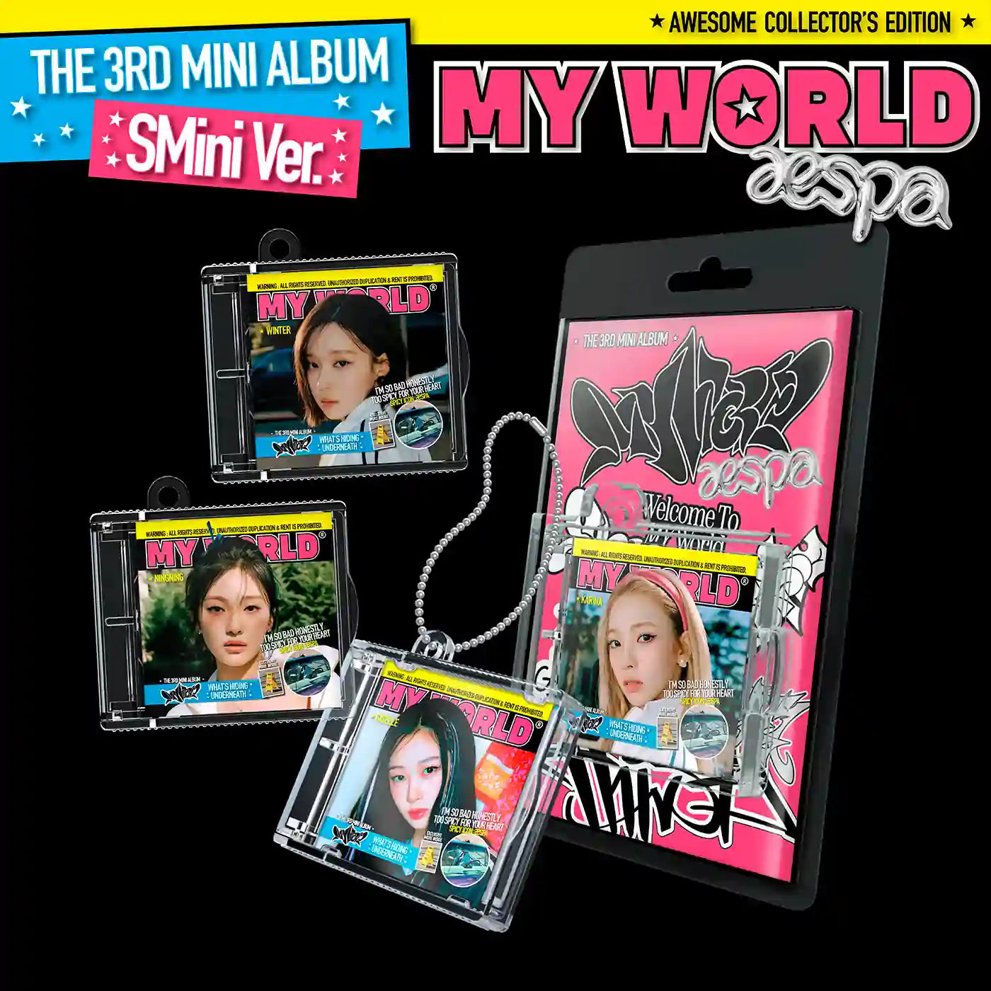aespa - MY WORLD [3rd Mini Album - SMini Ver.]
