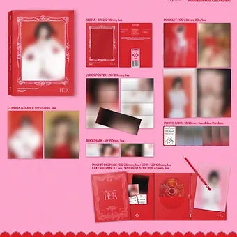 Minnie ((G)I-DLE) - 1st mini album [HER] (Random ver.)