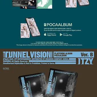 ITZY - [TUNNEL VISION] (POCAALBUM) (Random ver.)