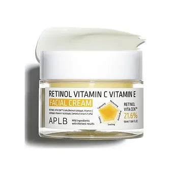 APLB - Retinol Vitamin C Vitamin E   Facial Cream 55ml