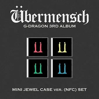 G-DRAGON - 3rd mini album [Übermensch] (MINI JEWEL ver.) (Random)
