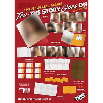 TWICE - TEN: The Story Goes On (Cast ver.) (Exclusive)
