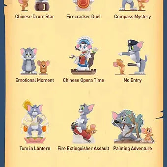 POP MART - PICK YOUR FIGURE - Tom & Jerry: Forbidden Compass Series Figures Blind Box