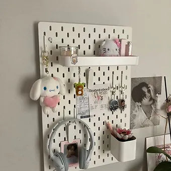 Pegboard color blanco 56cm x 36cm