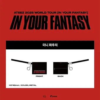 ATEEZ - Mini Pouch [2025 World Tour 'In Your Fantasy' Official MD]