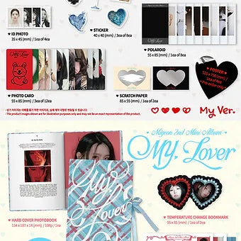 MIYEON - 2nd mini album [MY, Lover] (Random ver.)