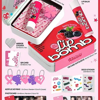 RESCENE - The 3rd Mini Album [lip bomb] (QR) (lip balm ver.)