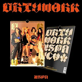 (Target exclusive) aespa - [DIRTY WORK] Single Album DIRTY WORKER Version