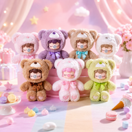 Rolife - Nanci Colorful Chocolate Cutie Bears Plush Blind Box