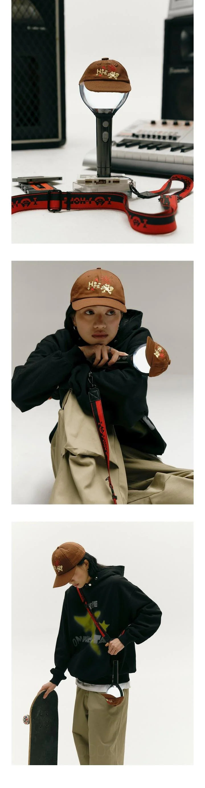 J-Hope - HOPE ON THE STAGE Official Light Stick Ball Cap
