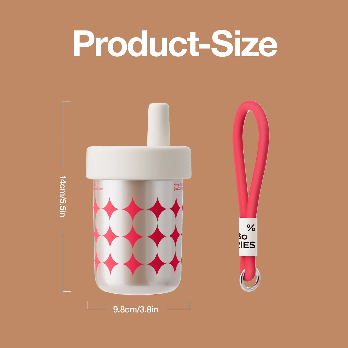 CHAKO LAB - BOBO CUP Stainless Steel – Magical Night (Christmas Edition) (485ml)