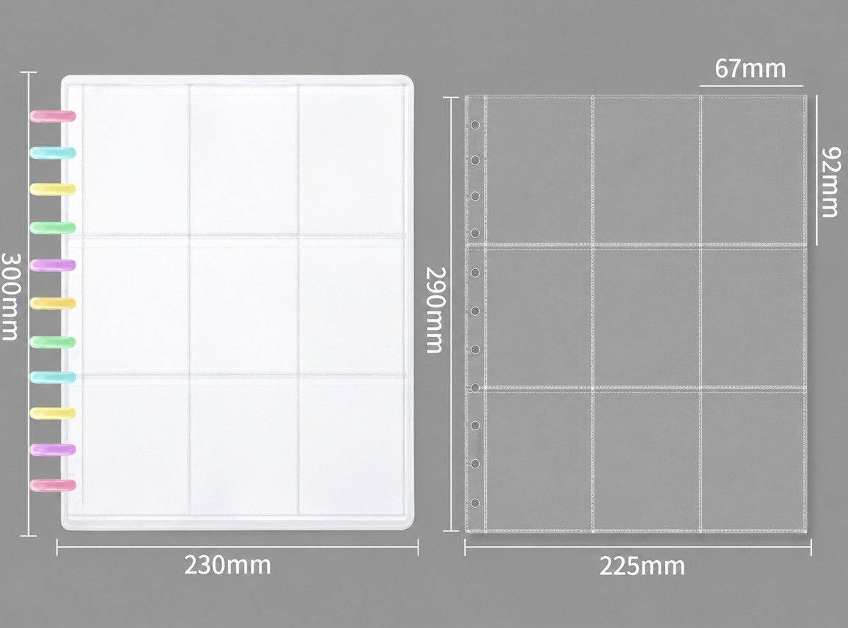 Binder (9 espacios)