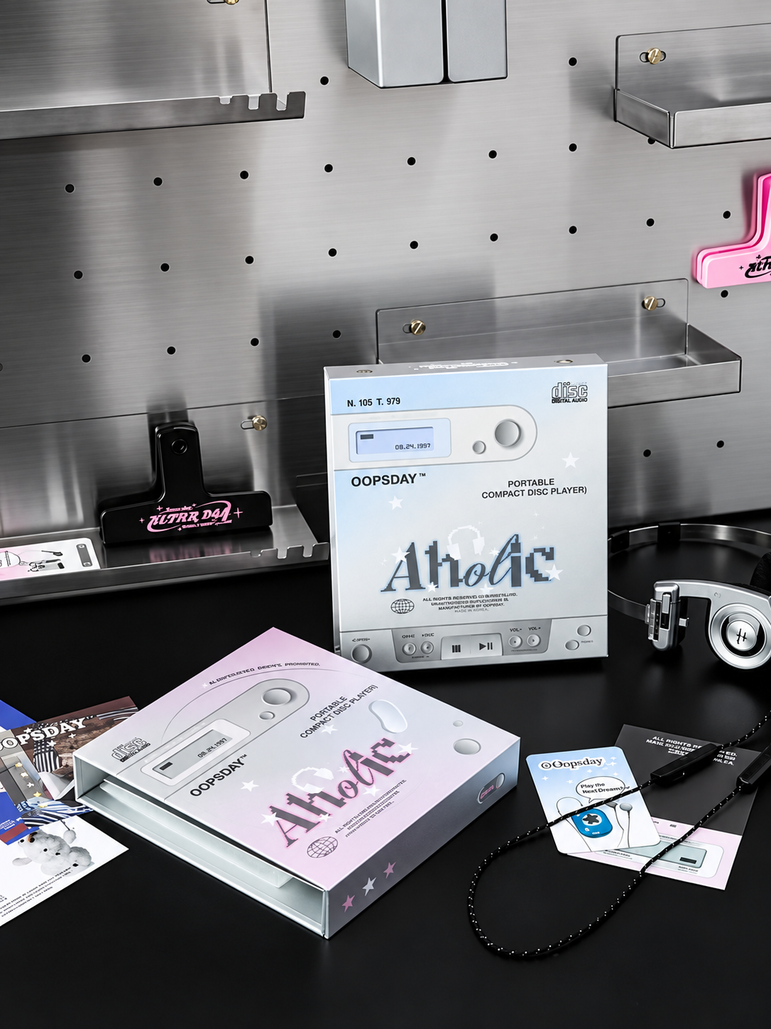 Binder con estilo de video compact displayer