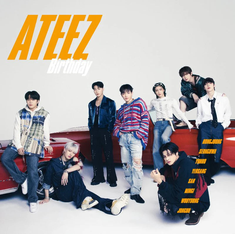 [JP] ATEEZ - JAPAN 4TH SINGLE ALBUM [Birthday] (FLASH PRICE)