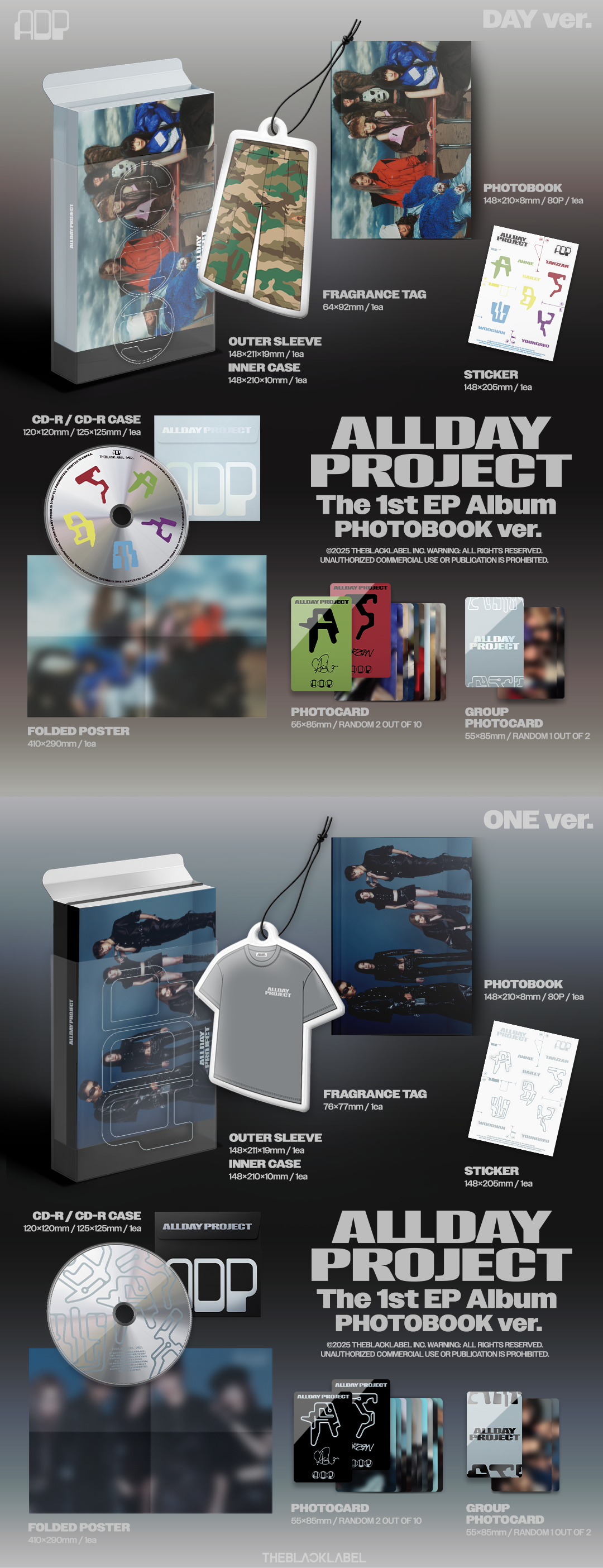 ALLDAY PROJECT - The 1st EP Album 'ALLDAY PROJECT' (PHOTOBOOK ver.)