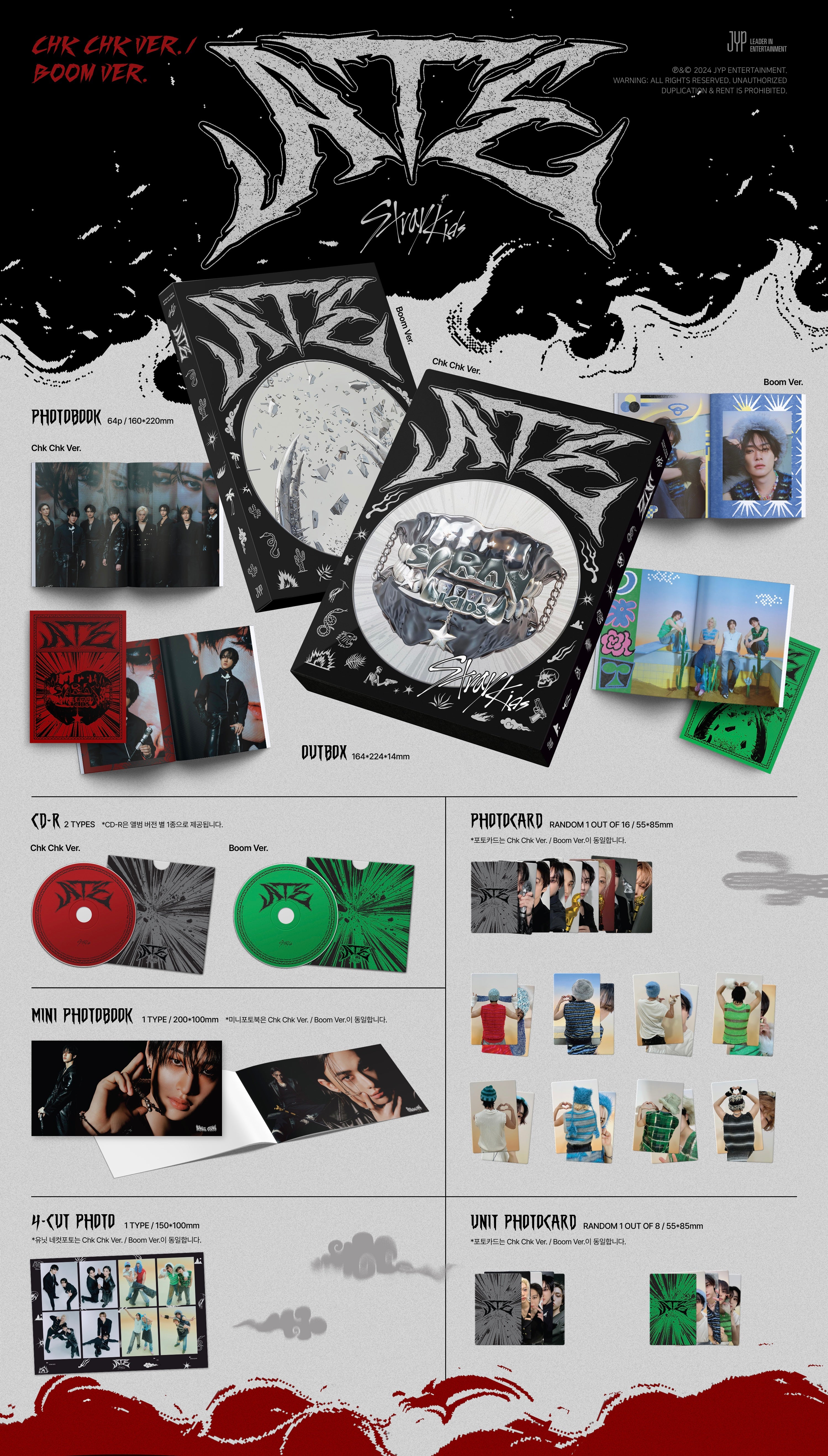 STRAY KIDS – Mini Album [ATE] (Random ver.)