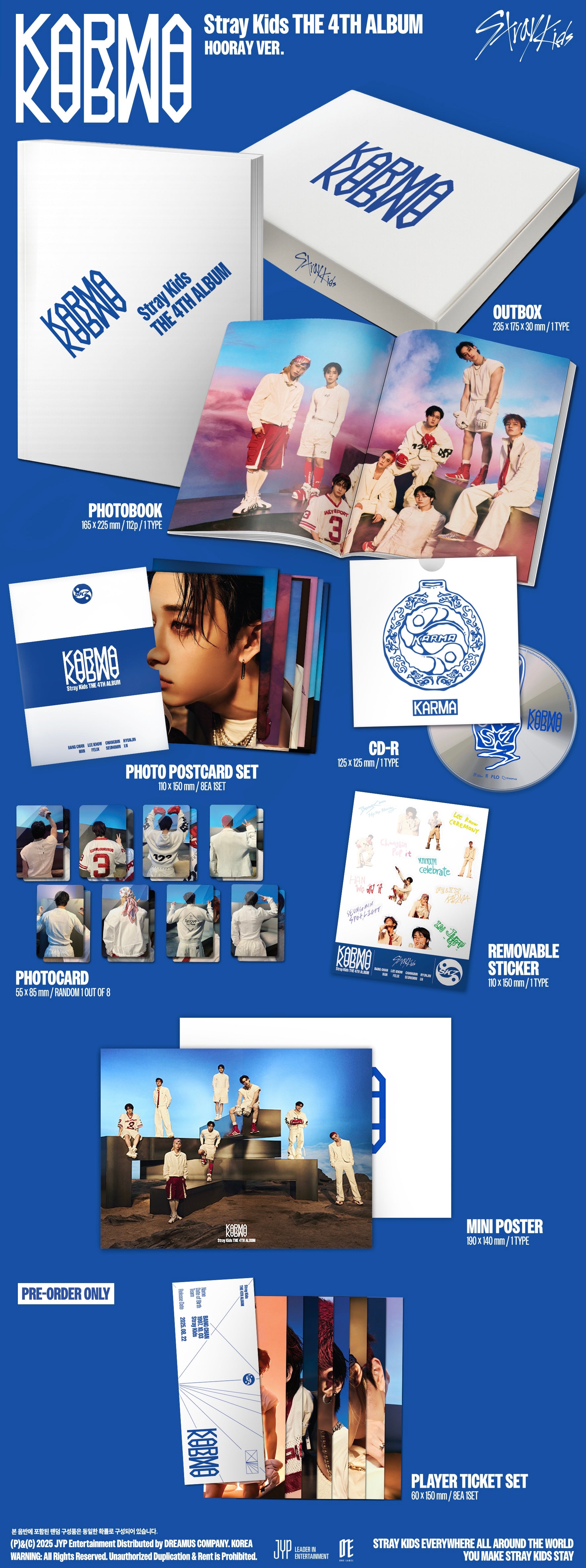 Stray Kids - KARMA [4th Album] (Random ver.)