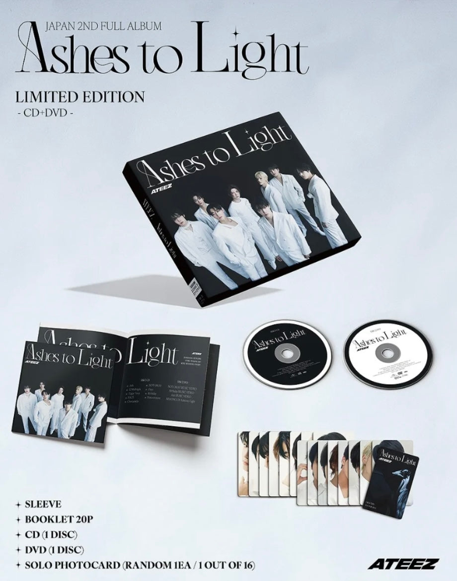 ATEEZ - Ashes to Light [2nd JP Album - Limited Edition]