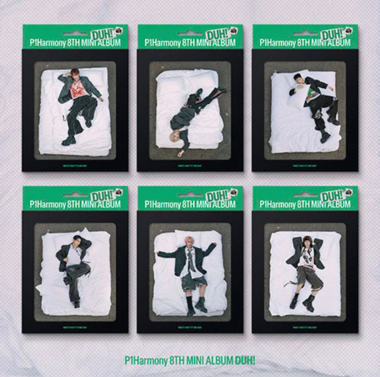 P1Harmony - DUH! [8th Mini Album - COMPACT Ver.]