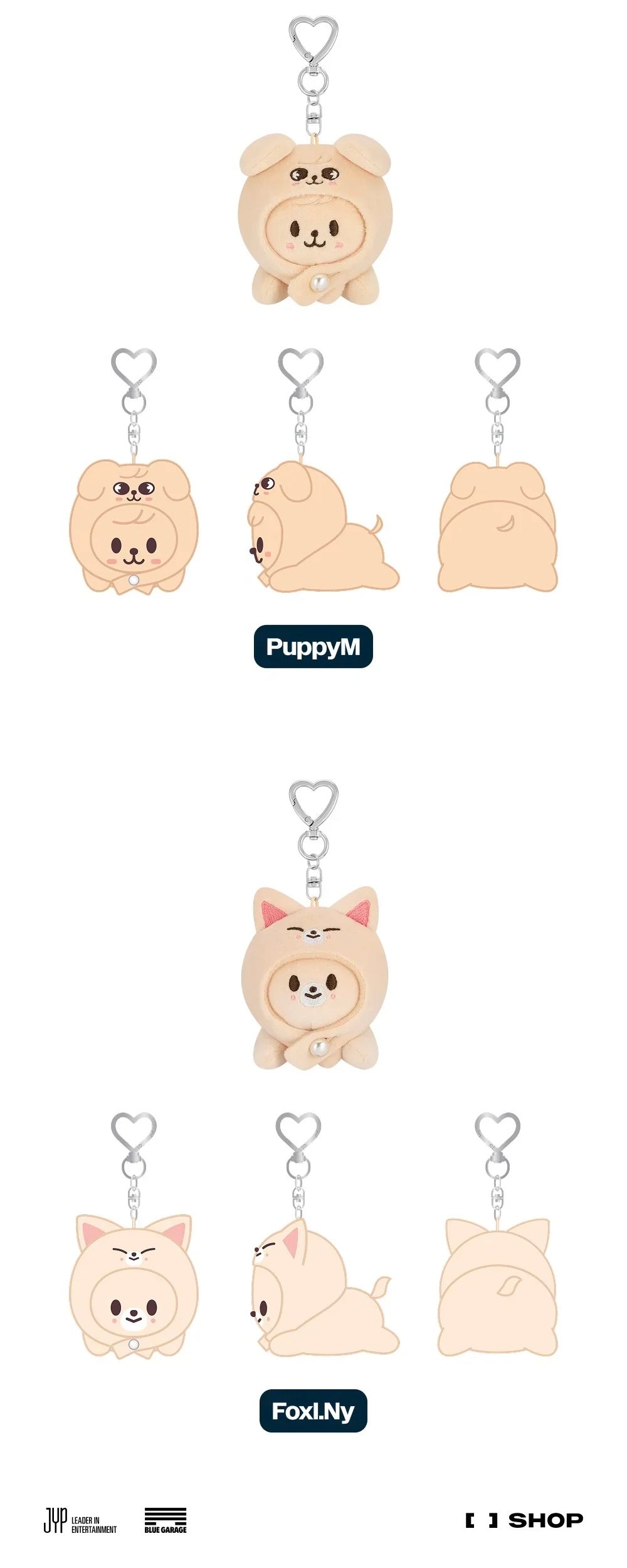 Stray Kids <dominATE : celebrATE> Merch (SKZOO KEYRING LYING ver.)