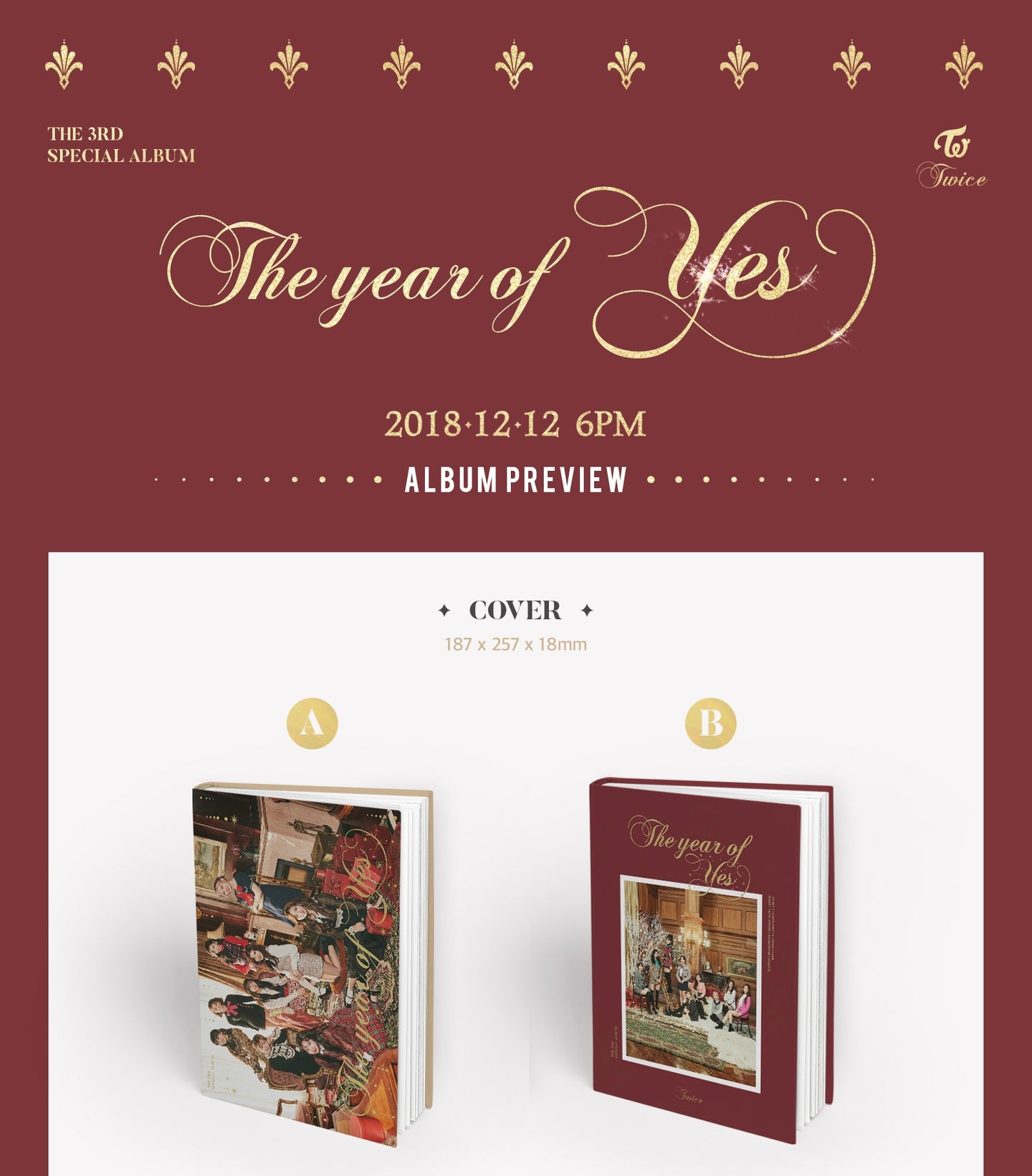TWICE - Special Album Vol.3 [The year of Yes] (Random ver.)