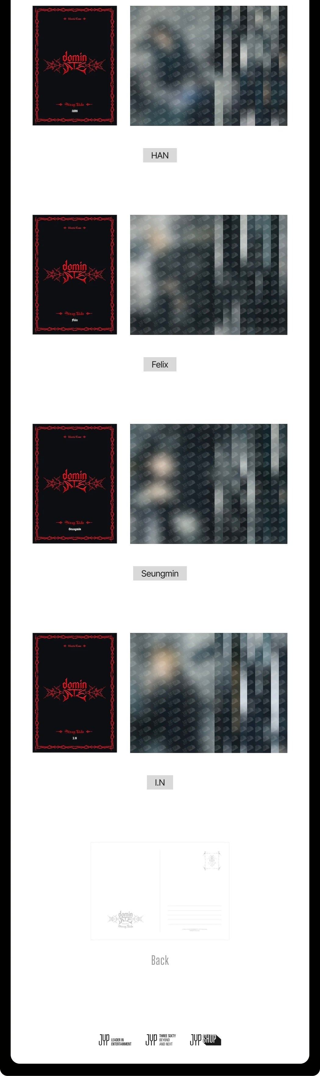 Stray Kids - POSTCARD BOOK - dominATE SEOUL