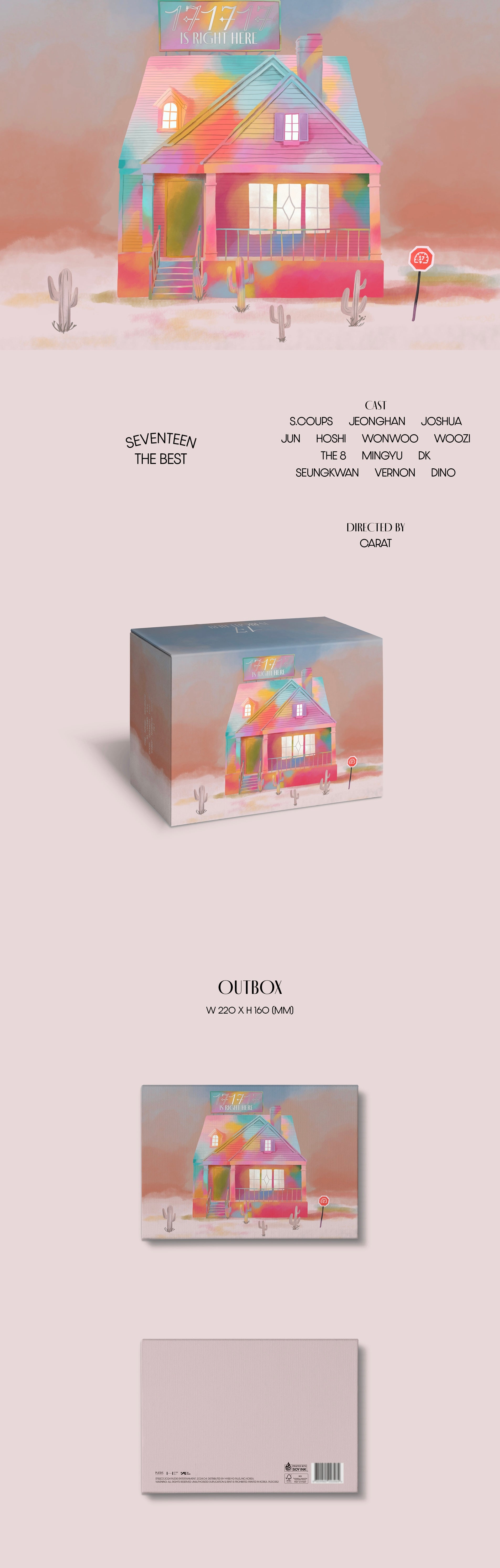 SEVENTEEN - BEST ALBUM [17 IS RIGHT HERE] (Deluxe Ver.)
