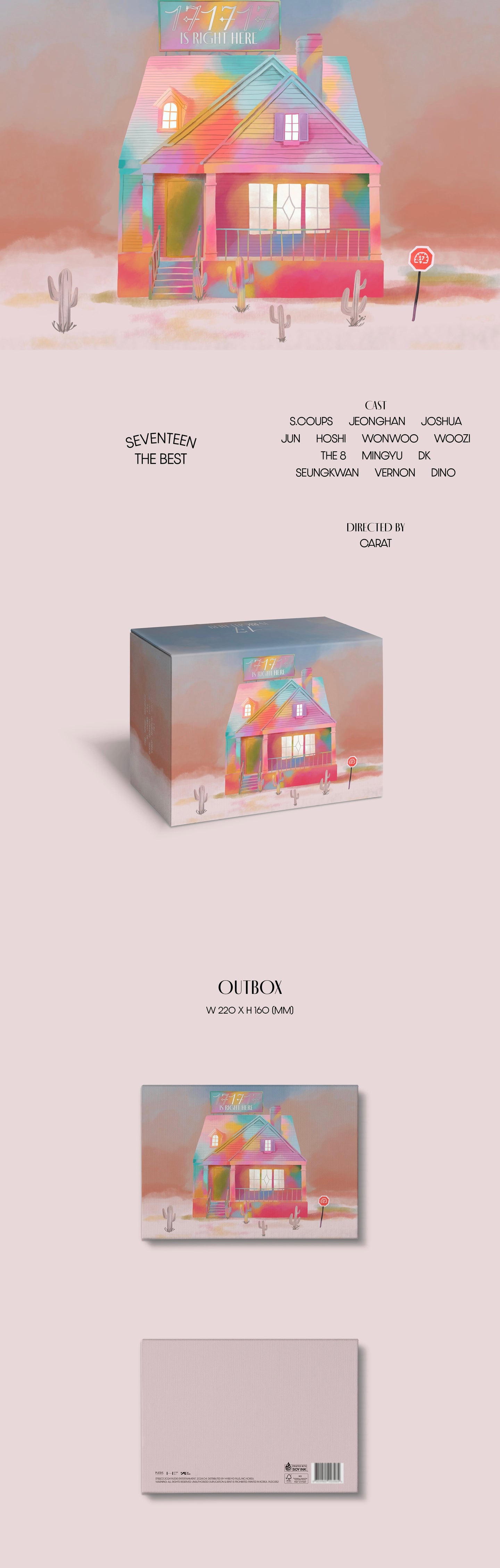 SEVENTEEN - BEST ALBUM [17 IS RIGHT HERE] (Deluxe Ver.)