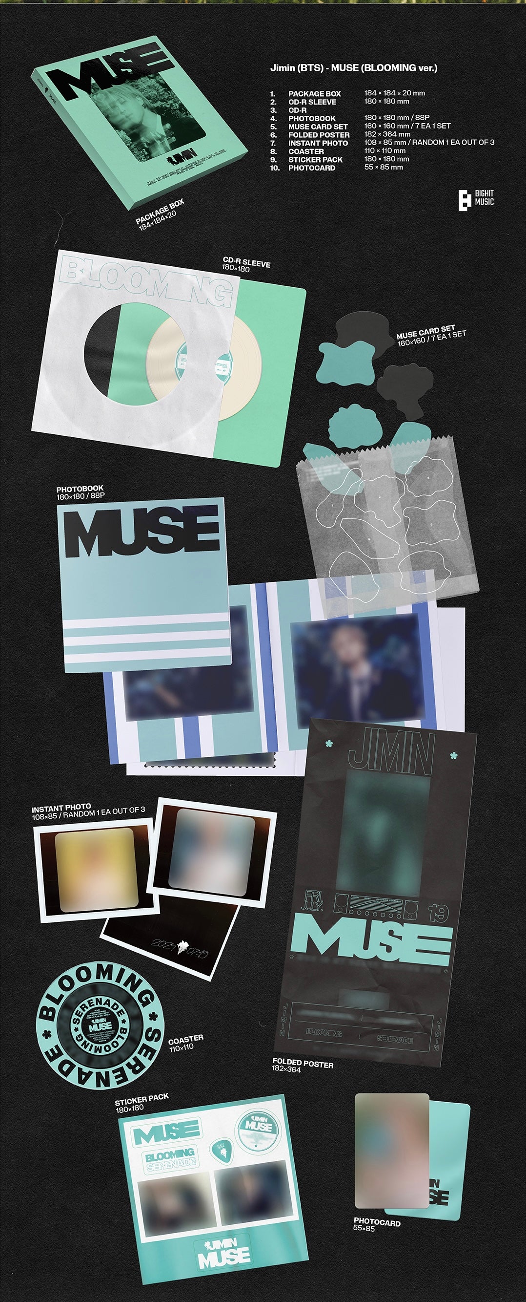 Jimin (BTS) – [MUSE] (Random ver.)