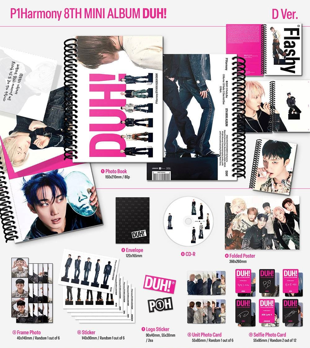 P1Harmony - 8th mini album [DUH!] (Random ver.)