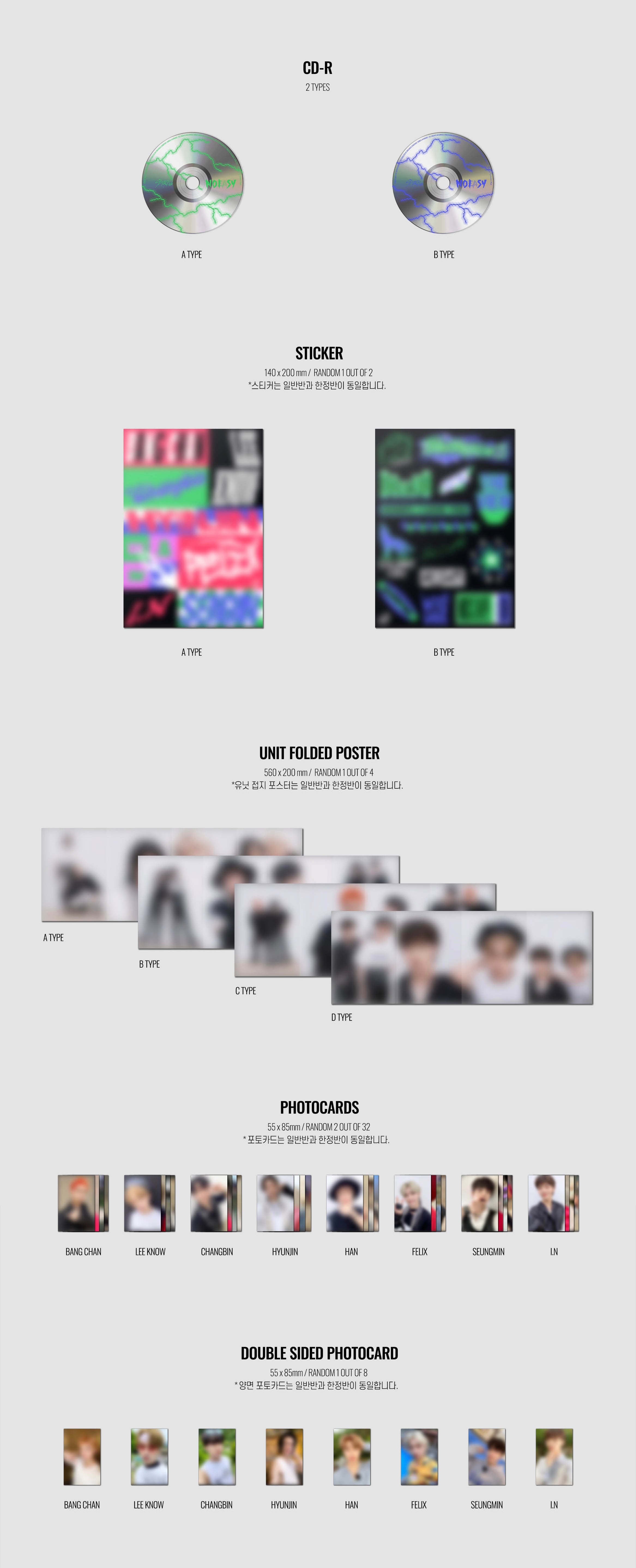Stray Kids - ALBUM Vol.2 [NOEASY] (Standard ver.) (Random ver.)