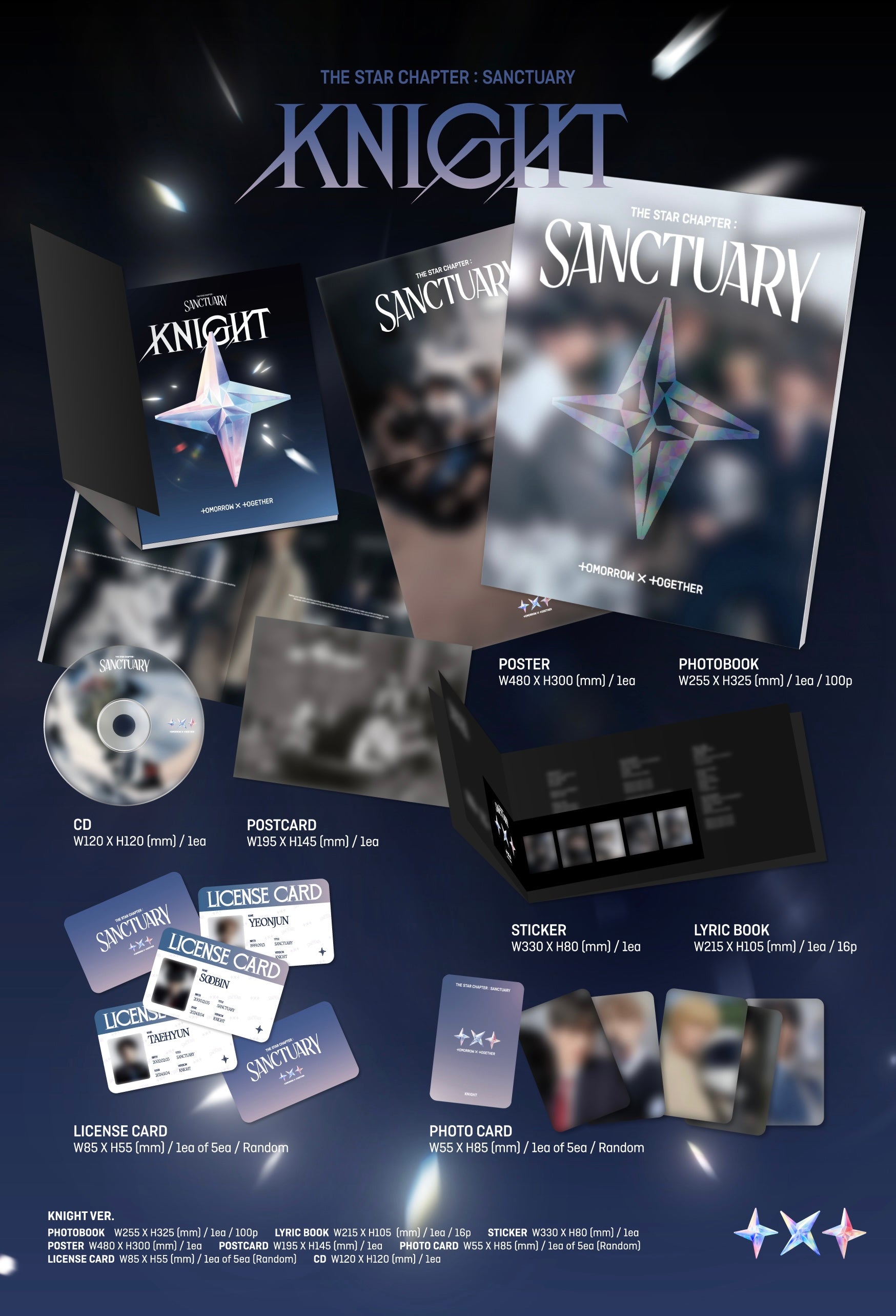 TXT – The Star Chapter [SANCTUARY] (Random ver.)