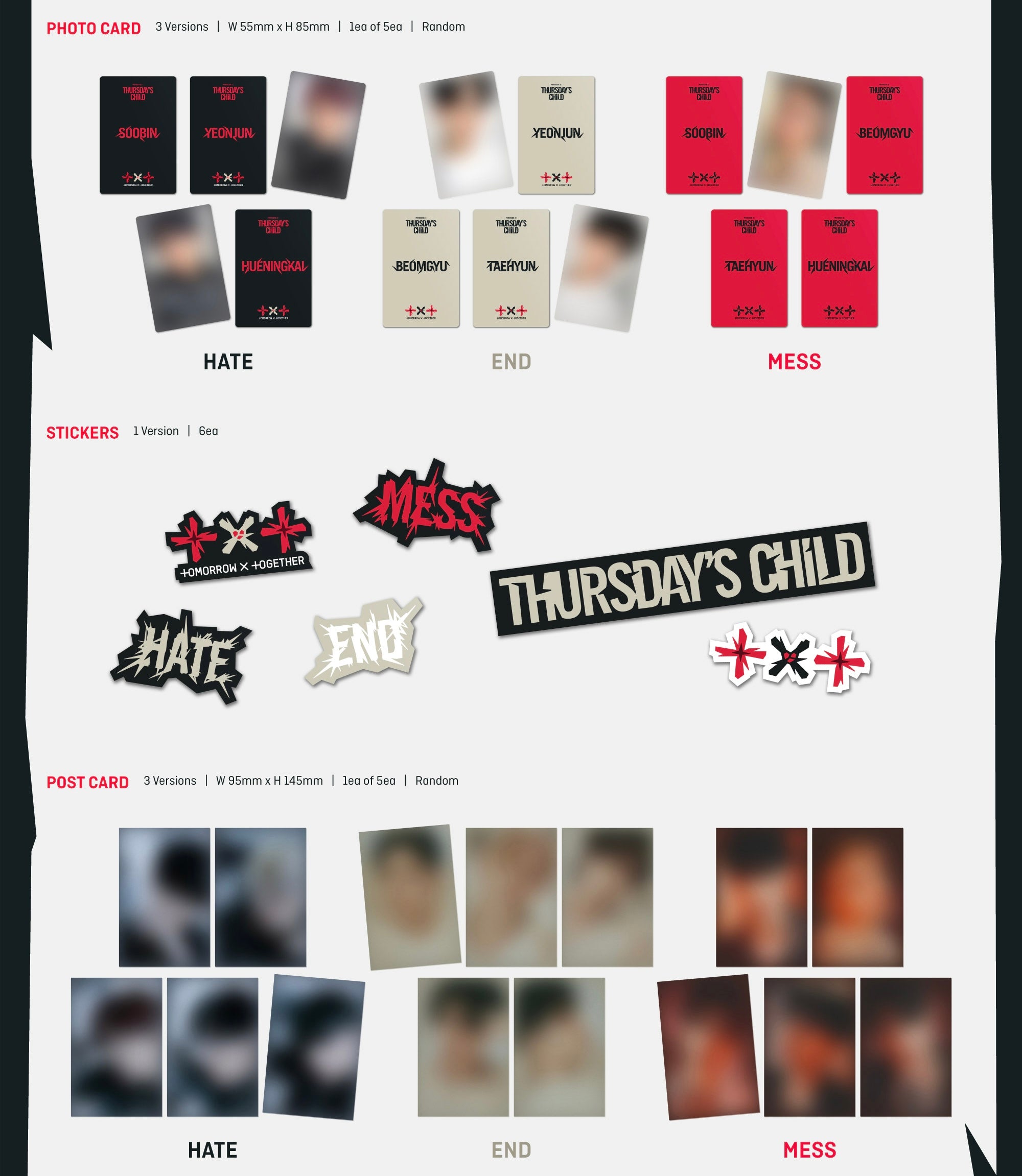 TXT (TOMORROW X TOGETHER) - Mini Album Vol.4 [minisode 2: Thursday‘s Child]
