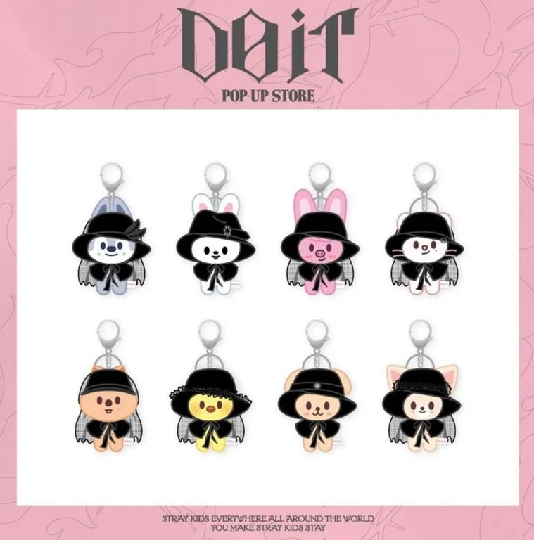 Stray Kids - [DO IT] POP-UP STORE (SKZOO COSTUME MAGNET PLUSH KEYRING)