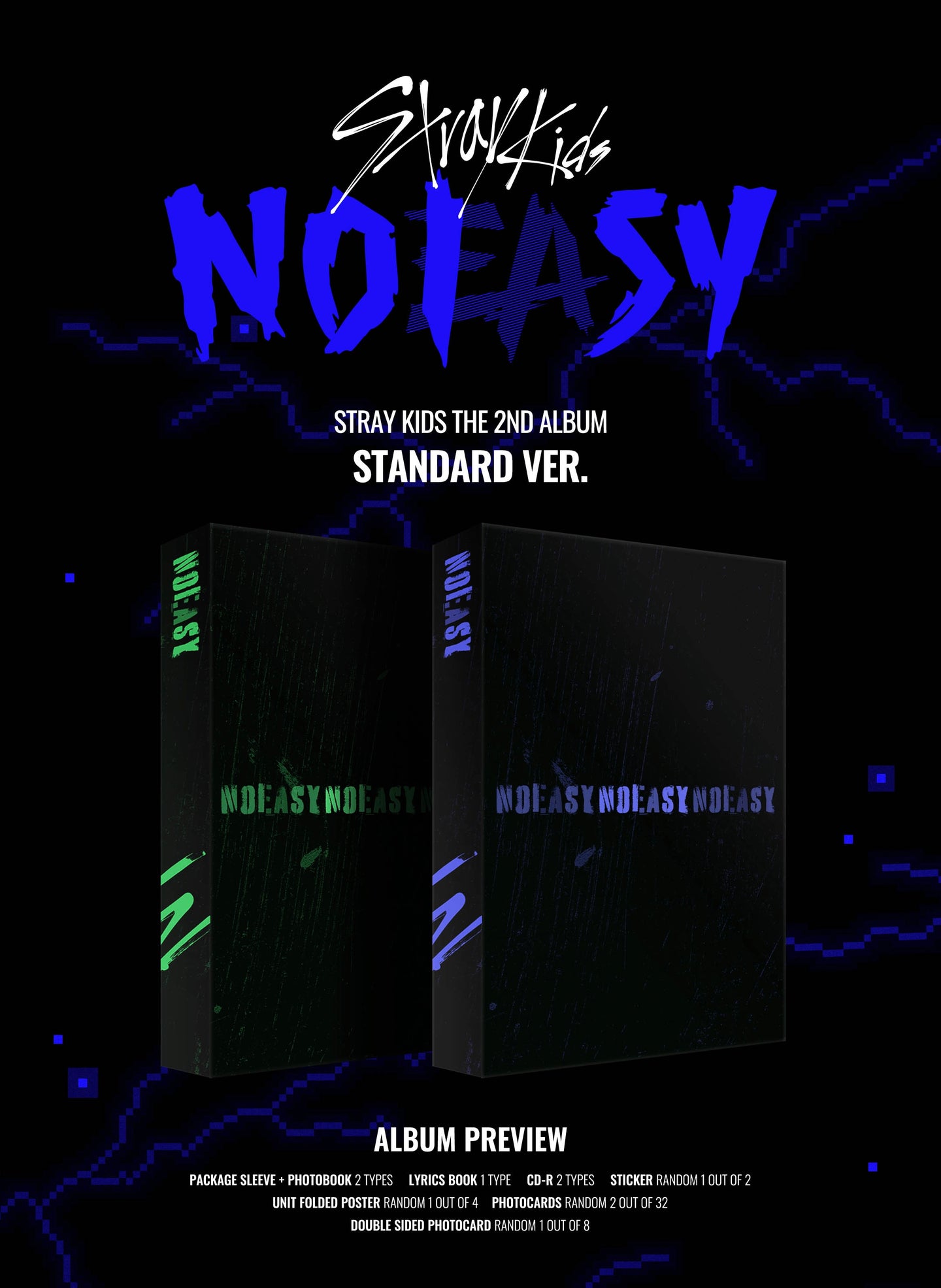Stray Kids - ALBUM Vol.2 [NOEASY] (Standard ver.) (Random ver.)