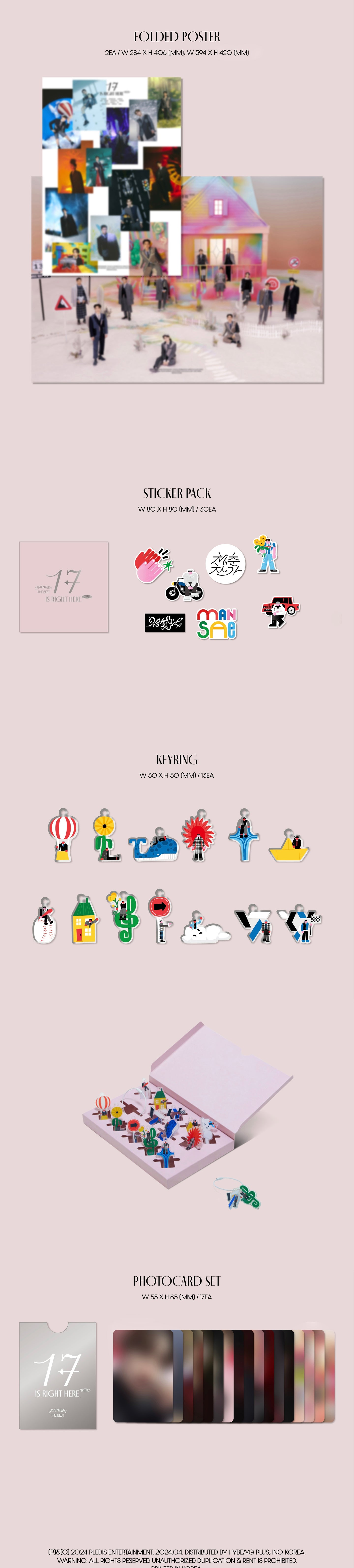 SEVENTEEN - BEST ALBUM [17 IS RIGHT HERE] (Deluxe Ver.)