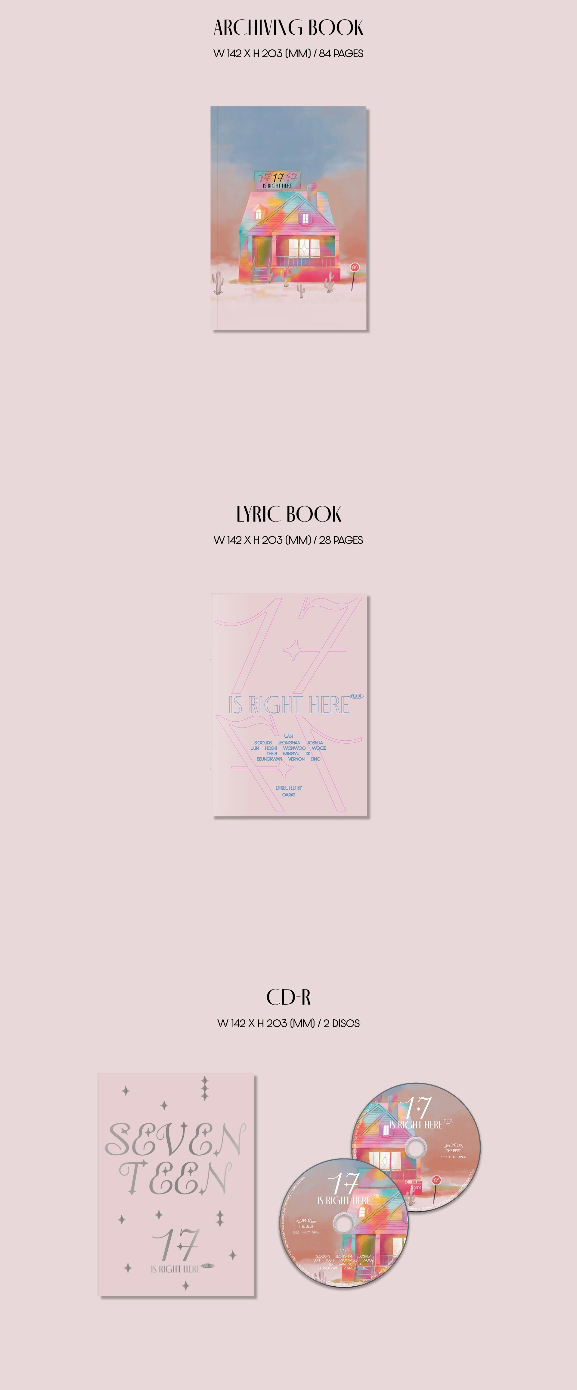 SEVENTEEN - BEST ALBUM [17 IS RIGHT HERE] (Deluxe Ver.)