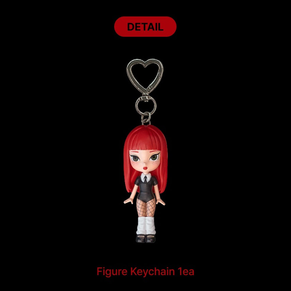 JENNIE - [RUBY] OFFICIAL MD Figure Keychain