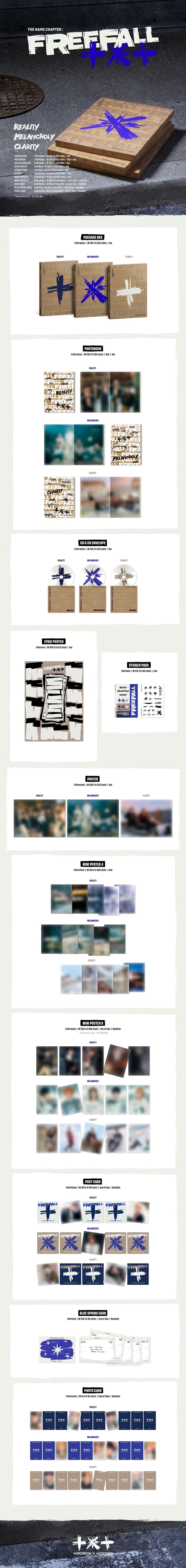 TOMORROW X TOGETHER (TXT) - [THE NAME CHAPTER : FREEFALL] (Random ver.)