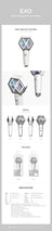 EXO - MINI FANLIGHT KEYRING