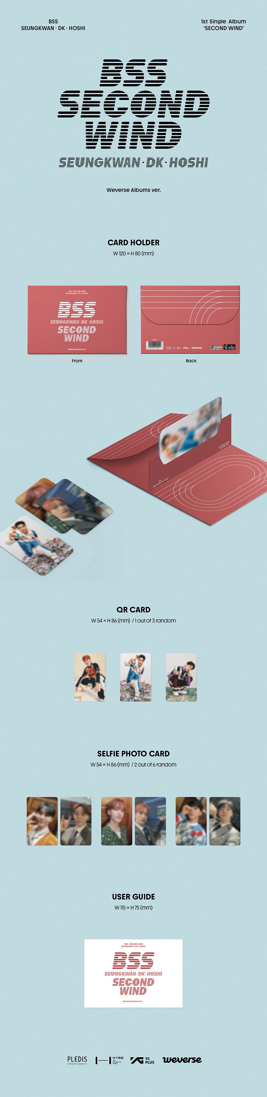 BSS (SEVENTEEN) - BSS 1st Single Album [SECOND WIND]  (Weverse Albums ver.)