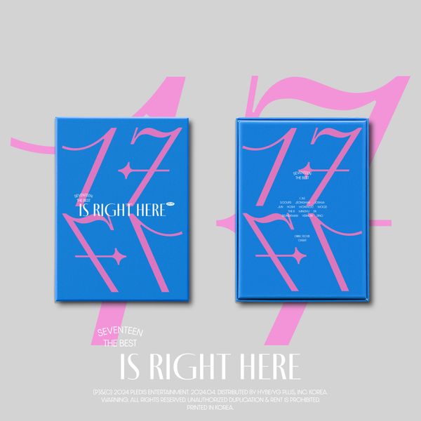 SEVENTEEN – BEST ALBUM [17 IS RIGHT HERE](DEAR Ver.)(RANDOM - OPENED)