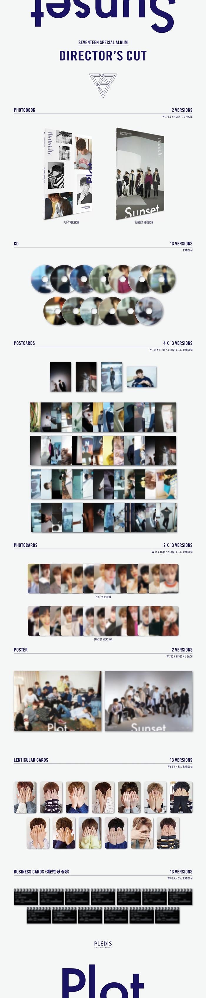 SEVENTEEN - SPECIAL ALBUM [DIRECTOR'S CUT] (Random Ver.)