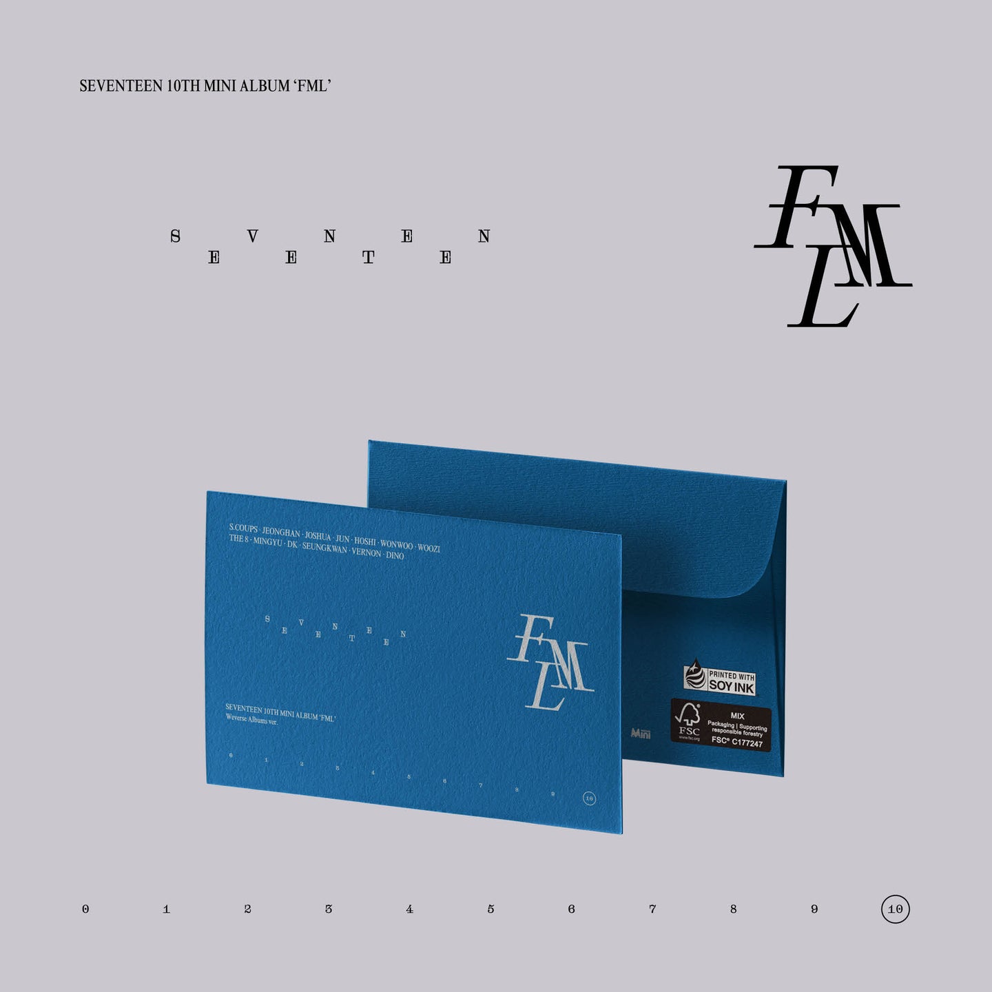 SEVENTEEN - 10th Mini Album [FML] (Weverse Ver.)