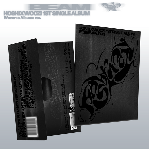 HOSHI X WOOZI (SEVENTEEN) - 1st Single Album 'BEAM' Weverse Albums ver.