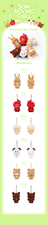 NCT 127 - CHARACTER 'SOM-MOONG-CHILL' (SOM-MOONG-CHILL KEYRING)