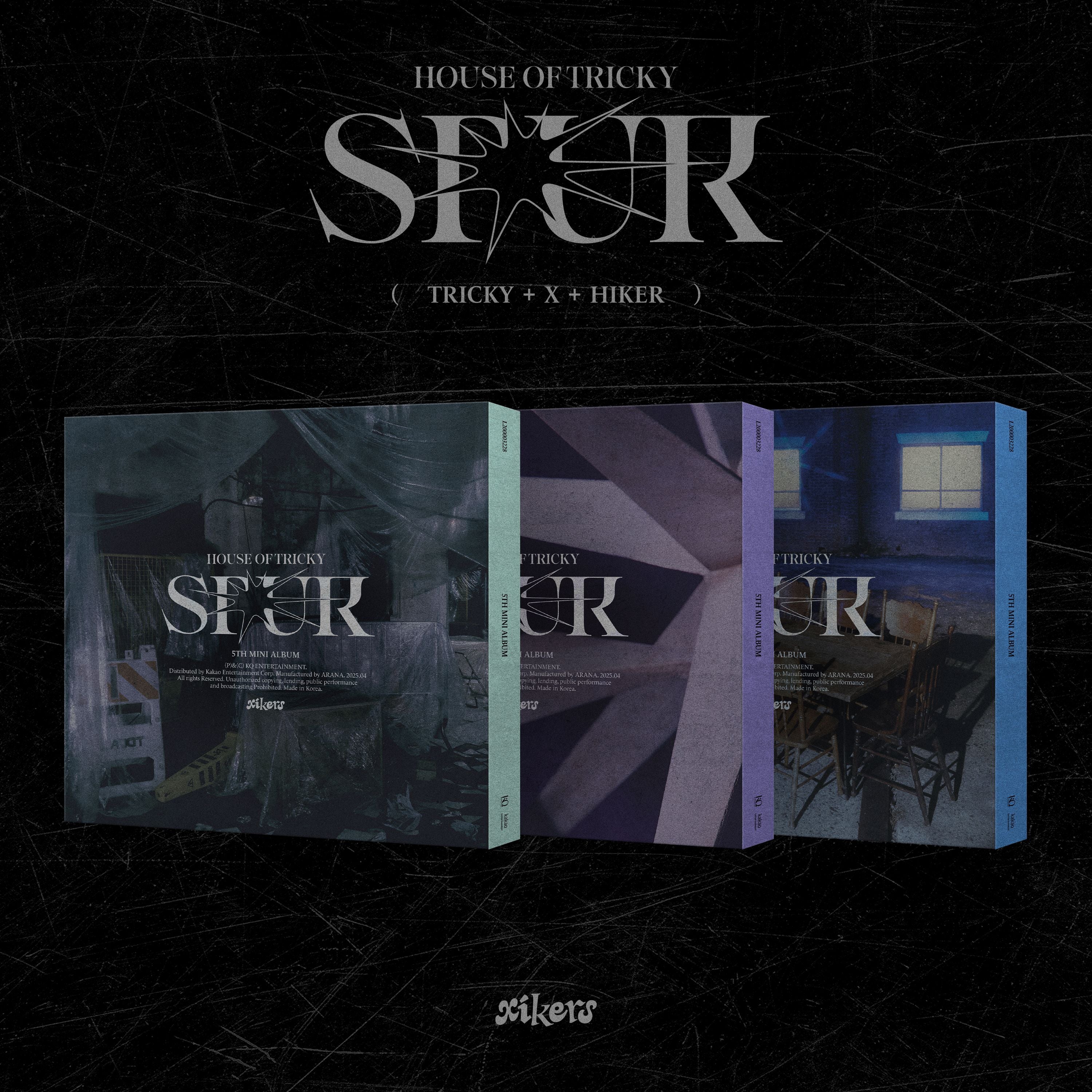 xikers - HOUSE OF TRICKY : SPUR [5th Mini Album](Random ver.)
