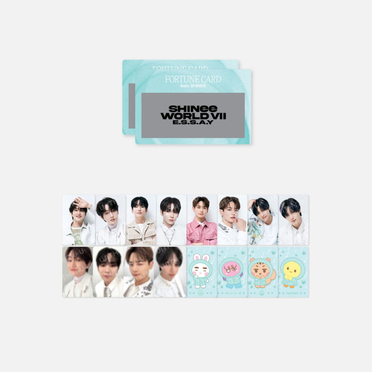 SHINee - World VII E.S.S.A.Y Official Merchandise - Fortune Scratch Set